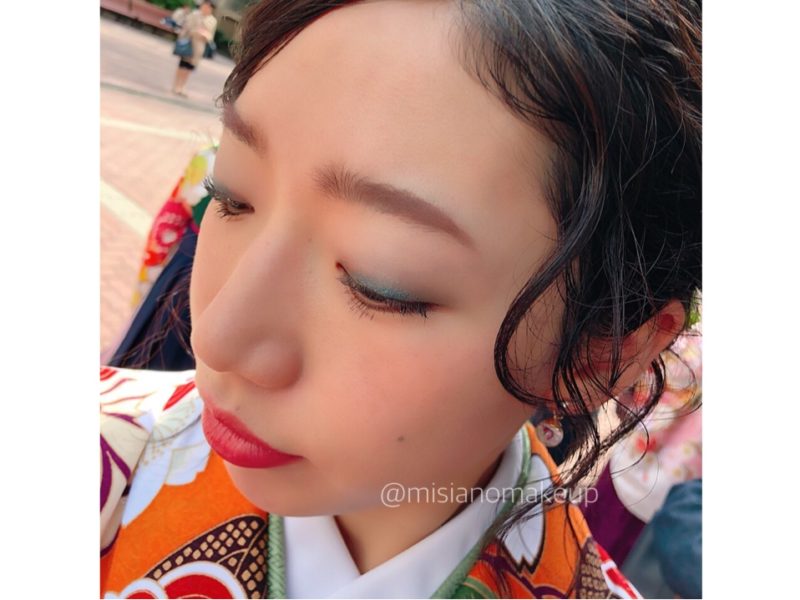 卒業式 成人式 メイクのやり方 着物 袴を活かす化粧の組み立て みーしゃの美容ブログ