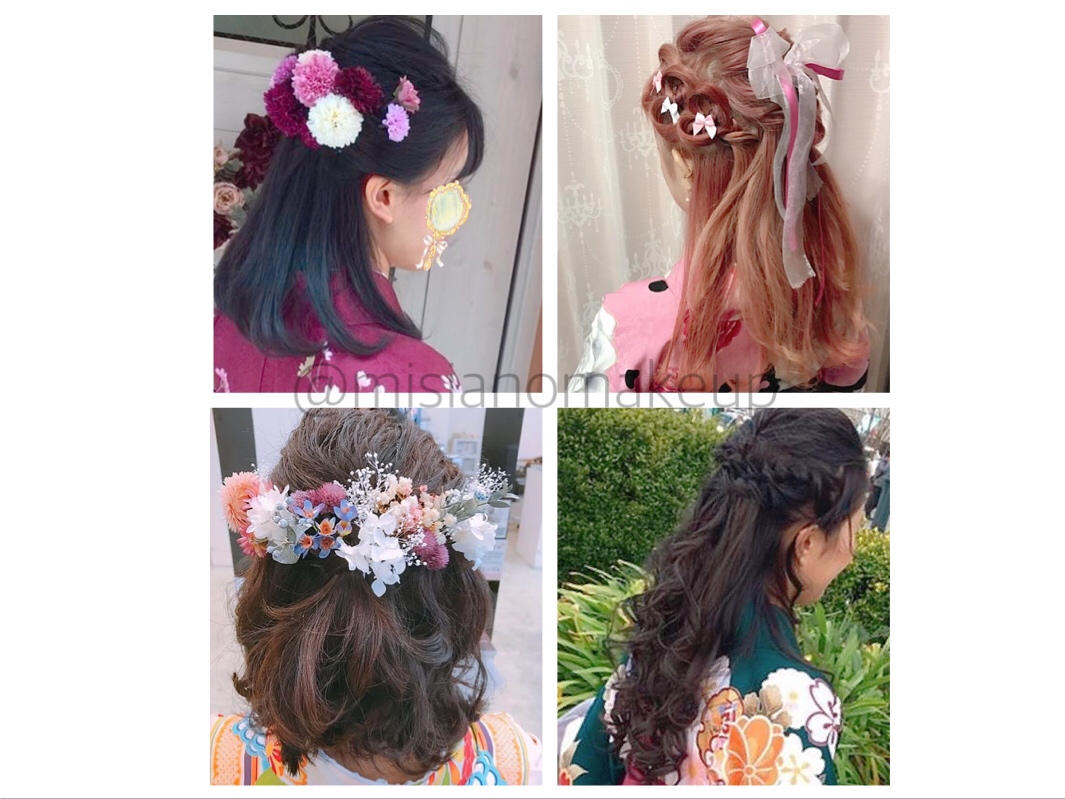 カラー別 袴まとめ 卒業式の髪型や髪飾りは何選ぶ 美容ライターが教える記念日の技 みーしゃの美容ブログ